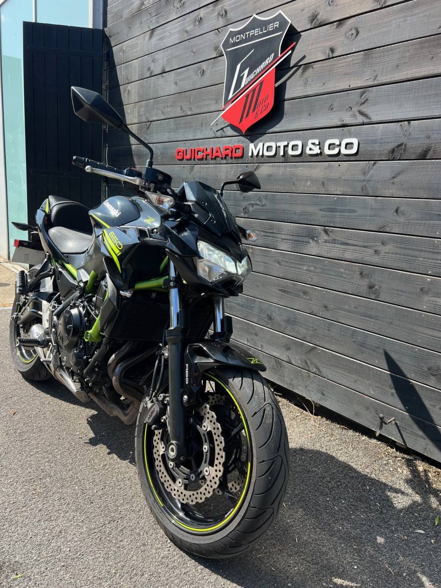 Z650 2020 Full origine – Permis A2 – Révision 12 000 faite
