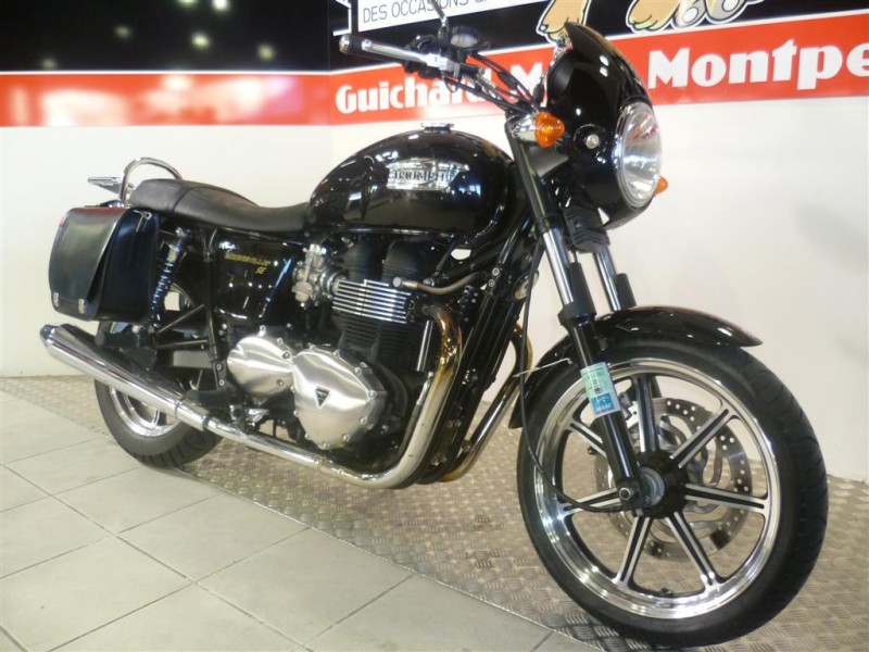 livraison en france métropolitaine TRIUMPH BONNEVILLE 865 SE NOIRE 2009 OCCASION GUICHARD MOTO MONTPELLIER HERAULT 34