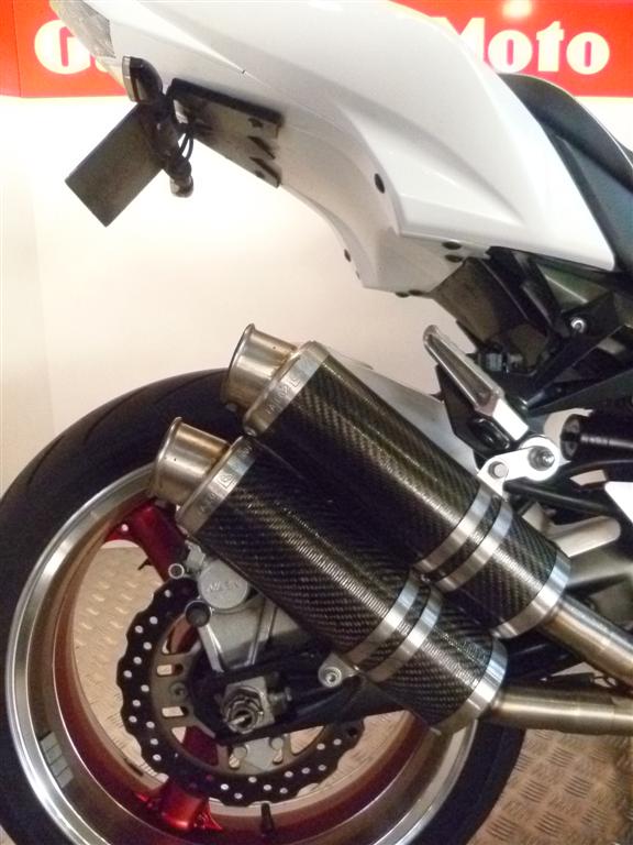 KAWASAKI Z1000 BLANC 2008 OCCASION GUICHARD MOTO MONTPELLIER HERAULT 34