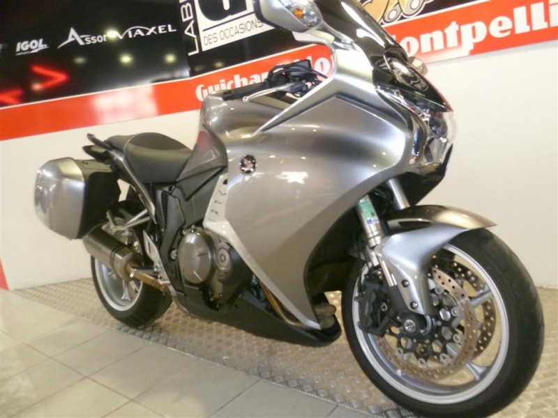 HONDA VFR 1200 FA GRISE 2010 OCCASION GUICHARD MOTO MONTPELLIER HERAULT 34