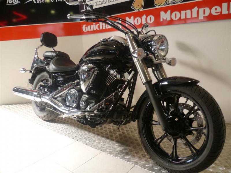 YAMAHA XVS 950 MINIGHTSTAR NOIR 2012 OCCASION GUICHARD MOTO MONTPELLIER HERAULT 34