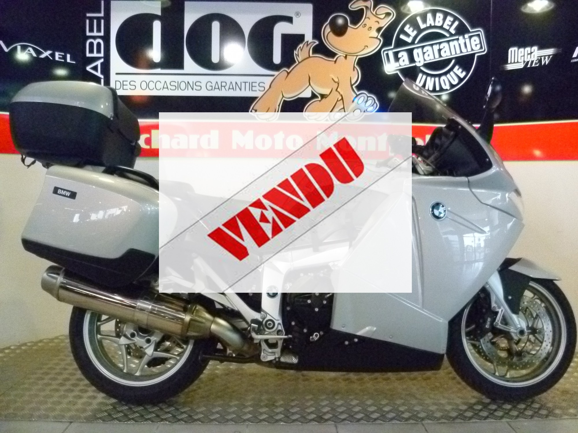 BMW K1200GT GRISE 2007 OCCASION