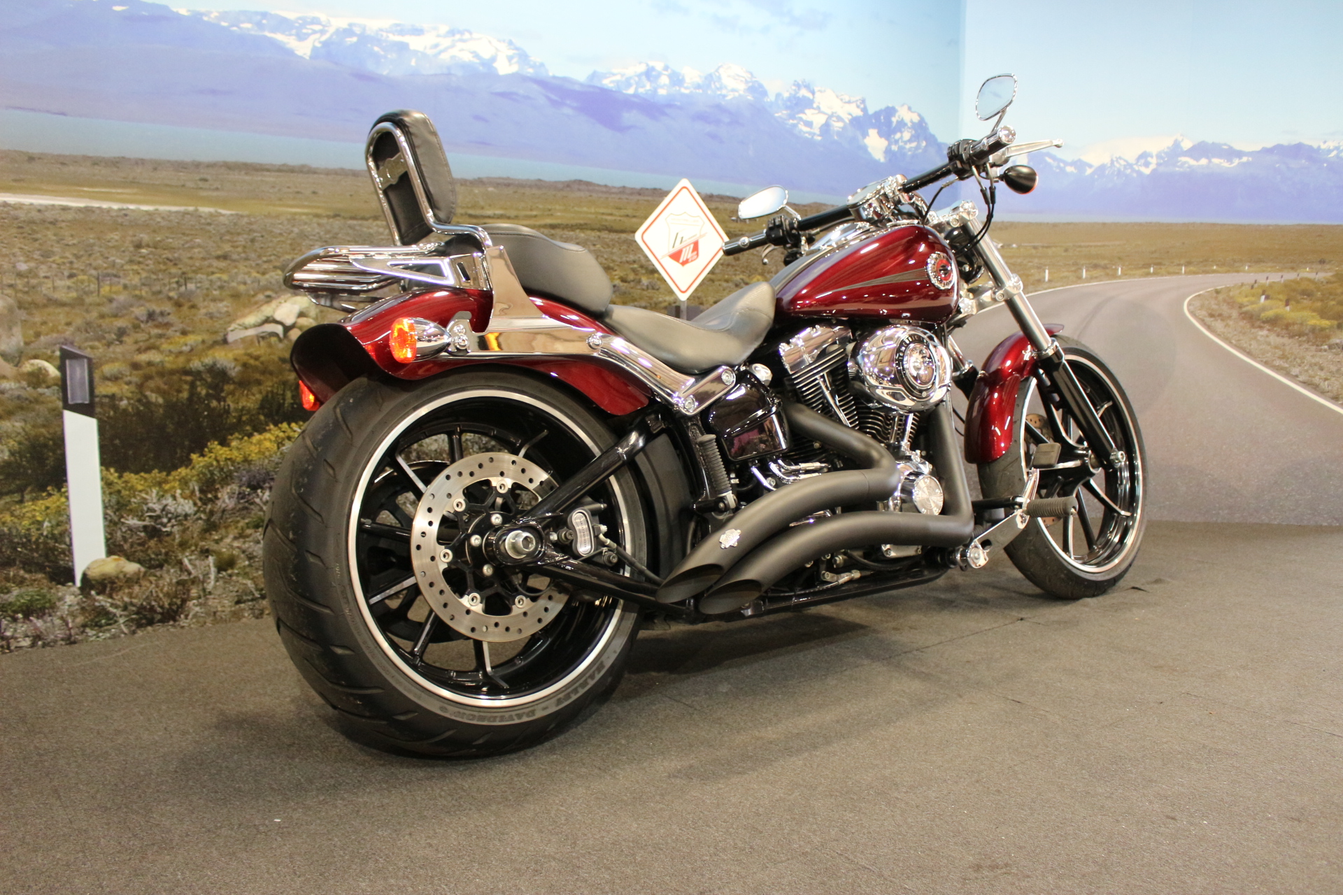 HARLEY DAVDSON FXS 1690 BREAKOUT ROUGE 2015 OCCASION