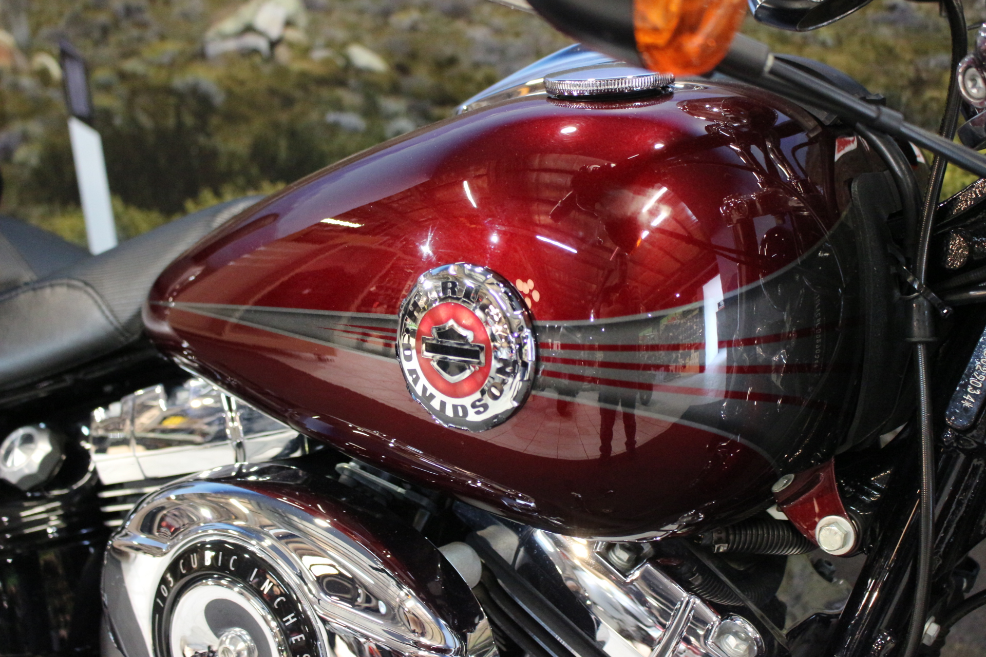 HARLEY DAVDSON FXS 1690 BREAKOUT ROUGE 2015 OCCASION