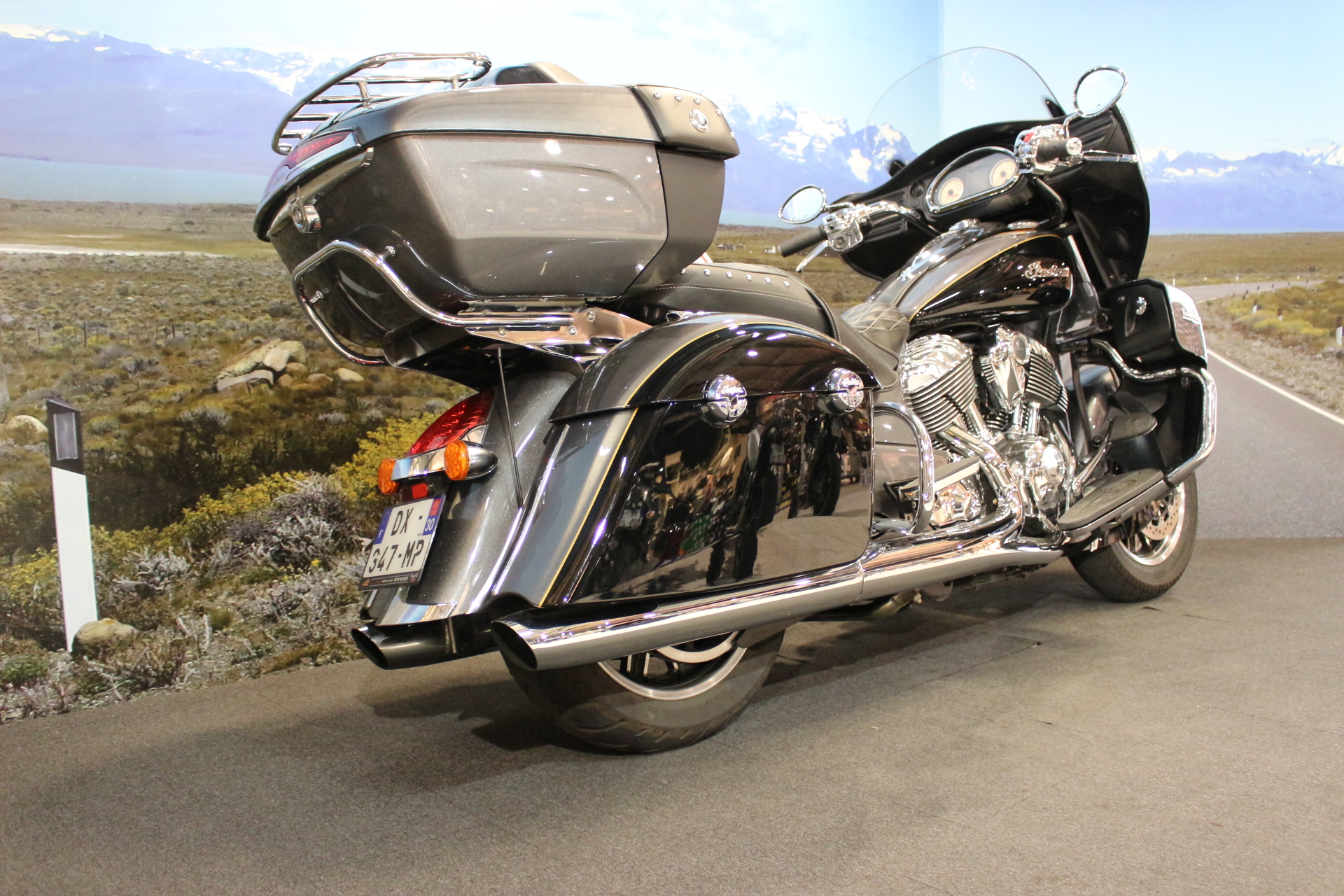 INDIAN ROADMASTER GRISE ET NOIRE 2016 OCCASION