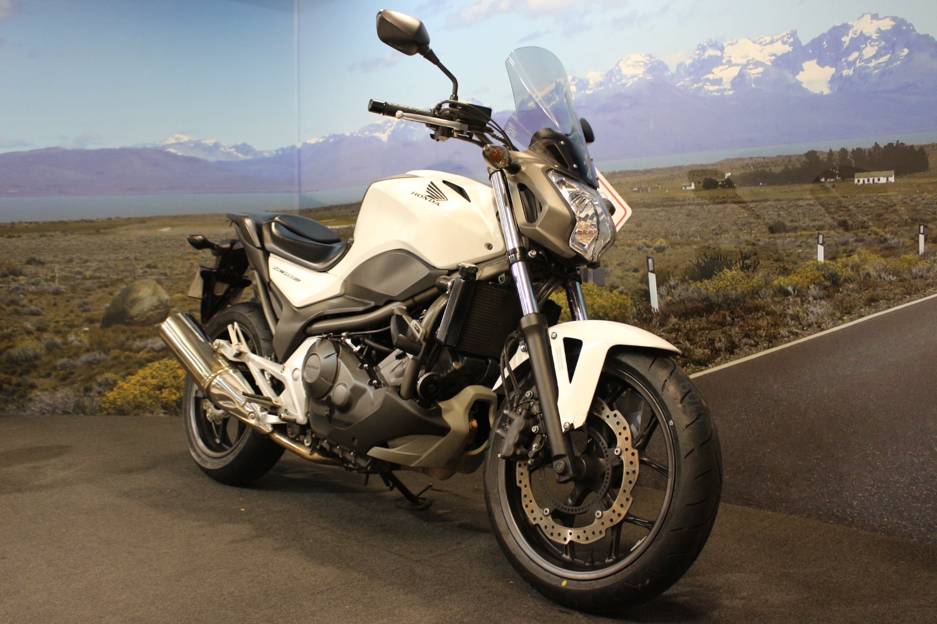 HONDA NC 700 S ABS BLANC 2012 OCCASION