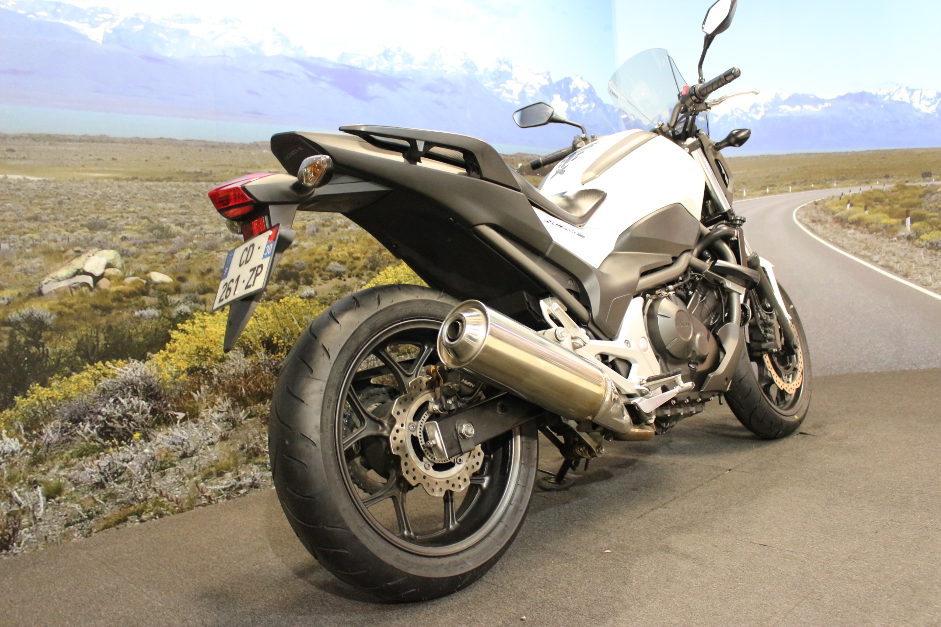 HONDA NC 700 S ABS BLANC 2012 OCCASION