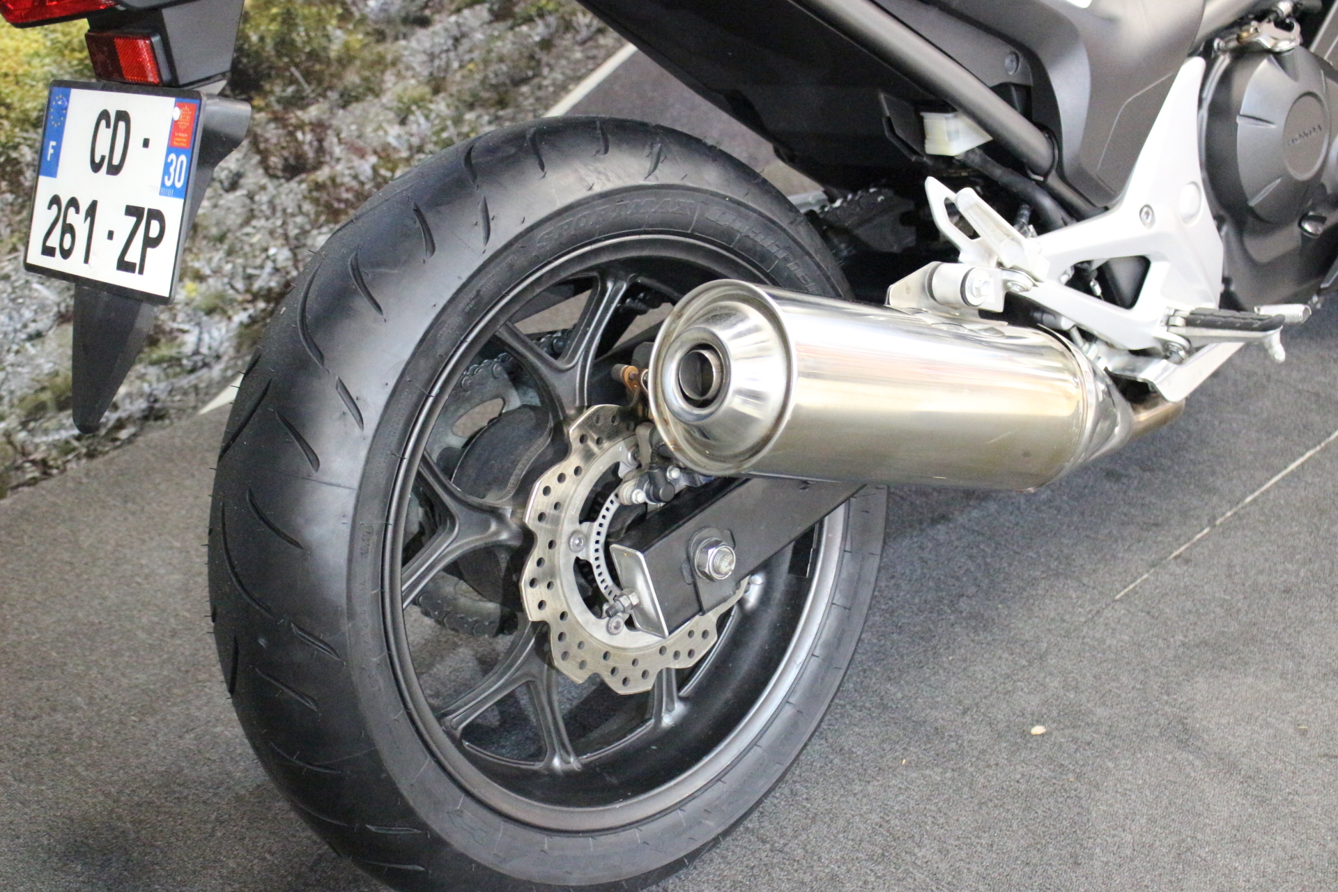 HONDA NC 700 S ABS BLANC 2012 OCCASION