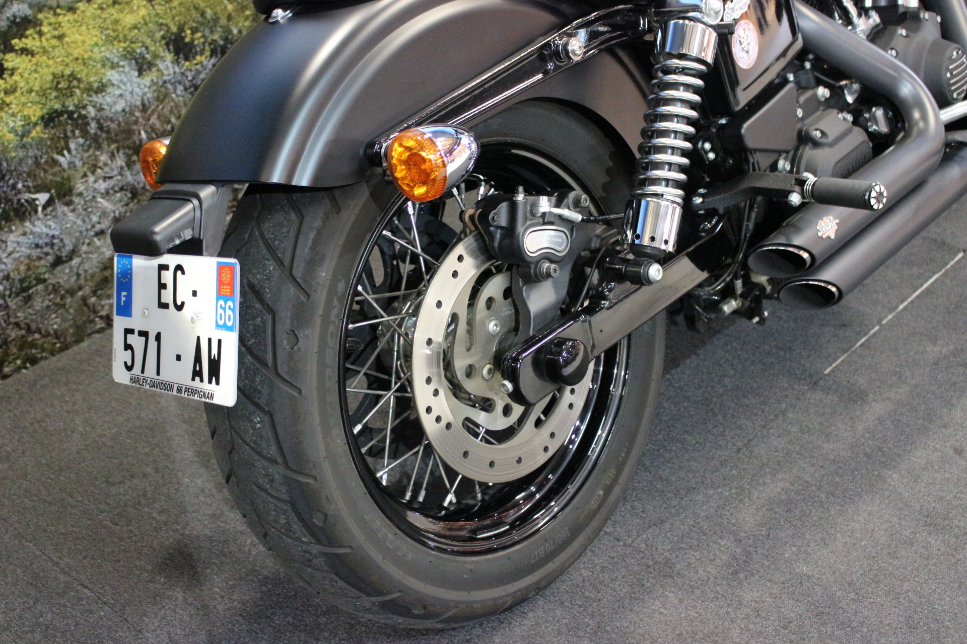 HARLEY DAVIDSON STREET BOB 1690 2016 OCCASION