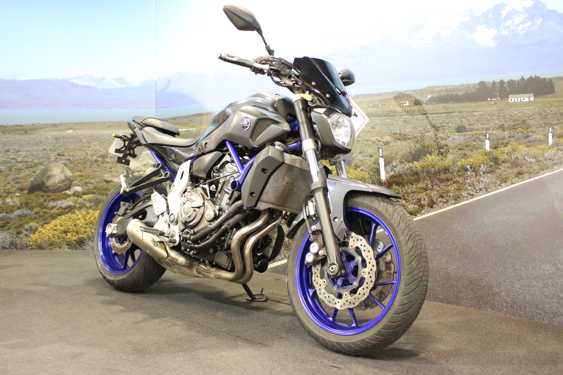 YAMAHA MT 07 GRISE 2014 OCCASION