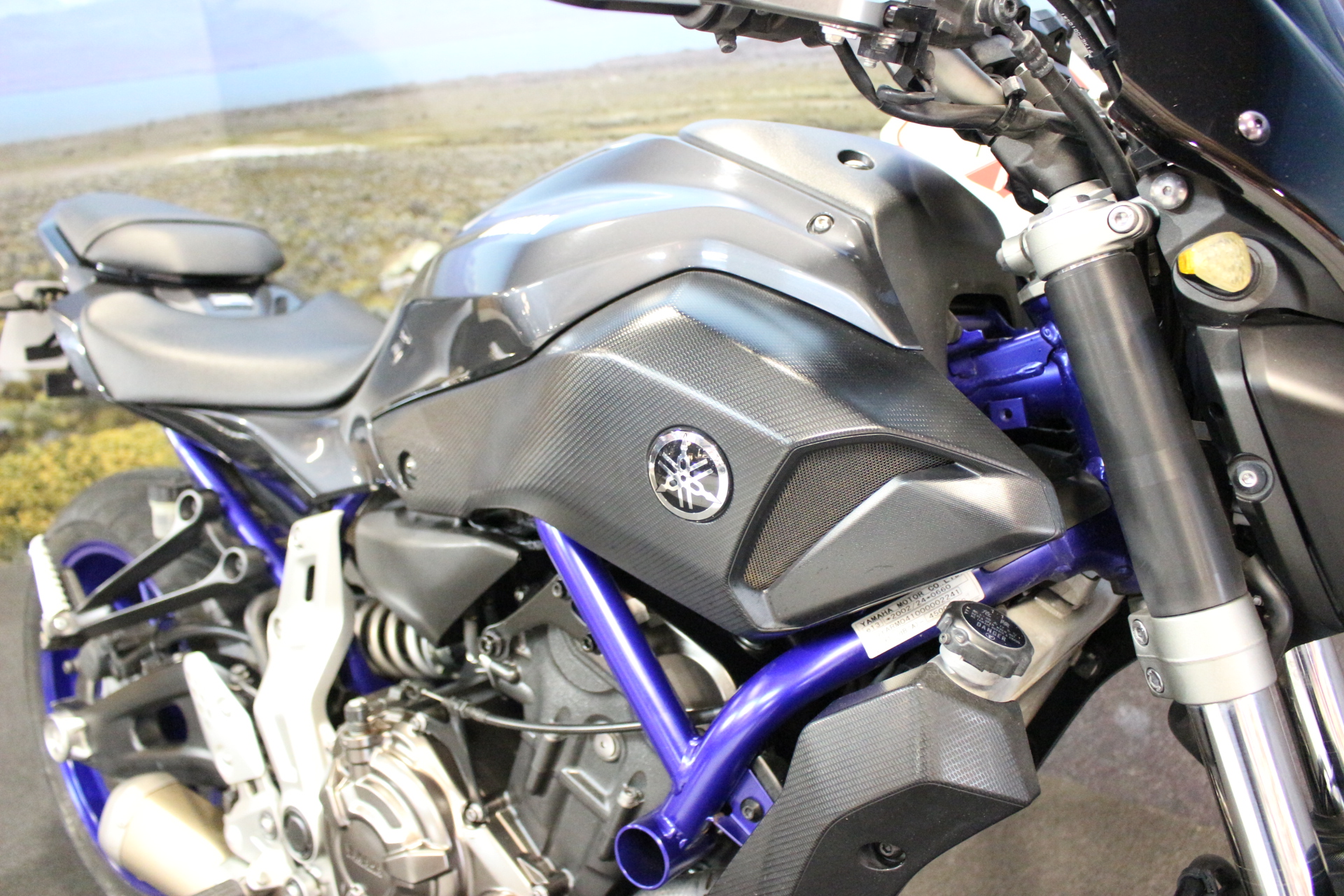 YAMAHA MT 07 GRISE 2014 OCCASION