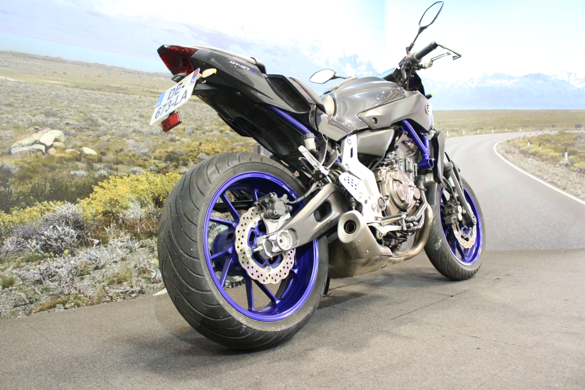 YAMAHA MT 07 GRISE 2014 OCCASION