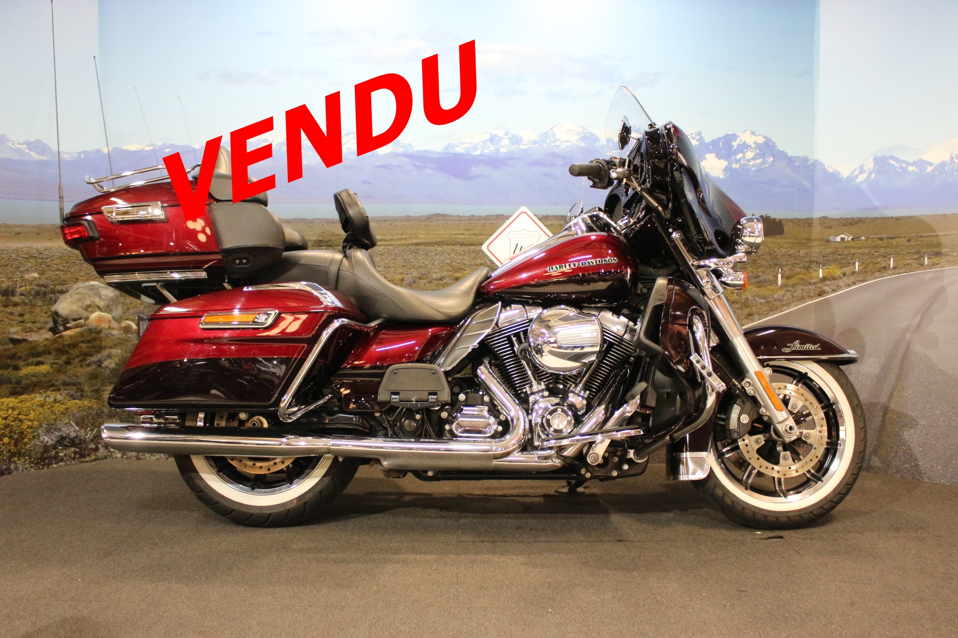 HARLEY DAVIDSON ELECTRA FLH 1690 ULTRA LIMITED 2015 OCCASION