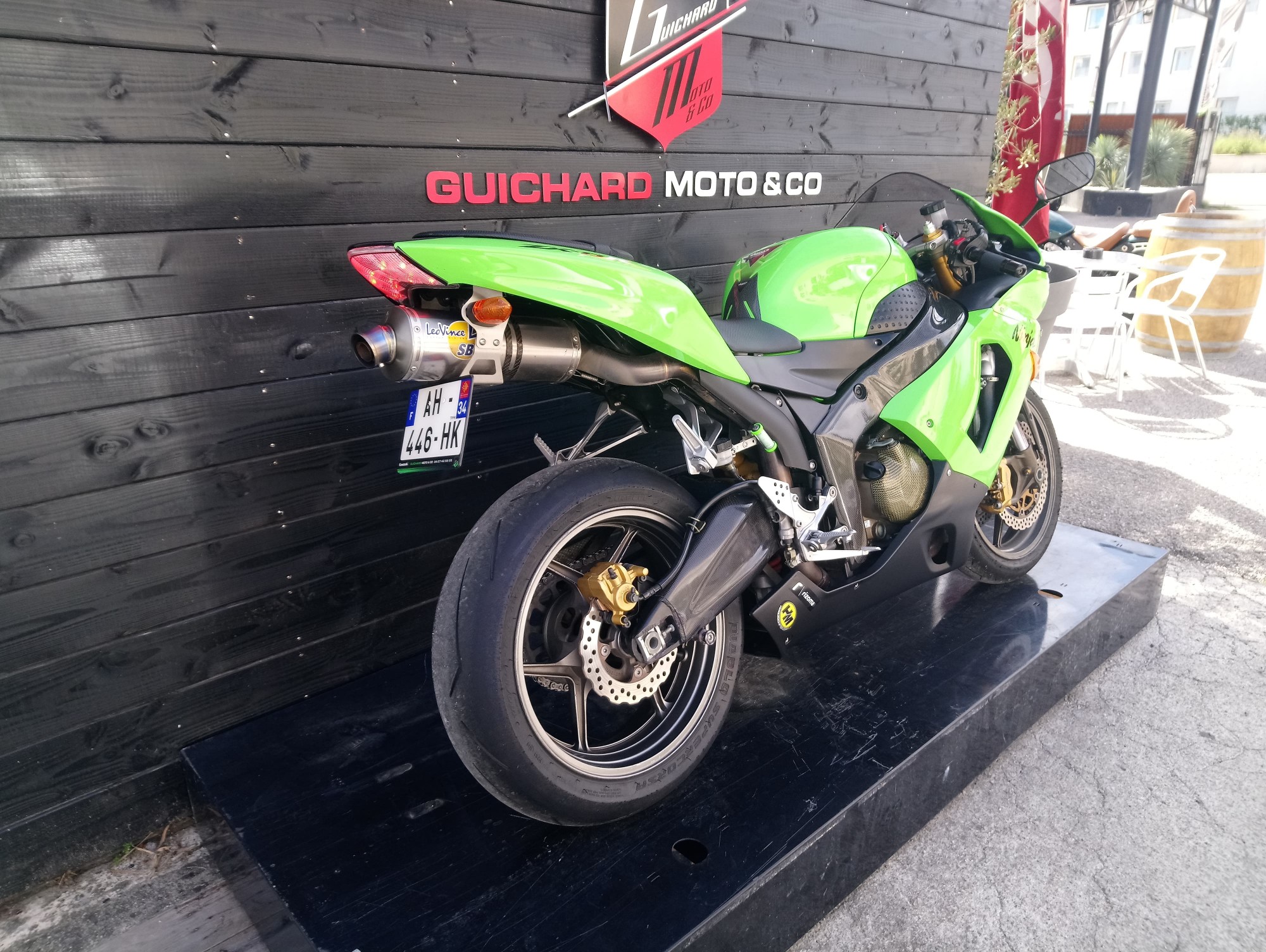 MOTO OCCASION KAWASAKI NINJA ZX-6R GUICHARD MOTO MONTPELLIER