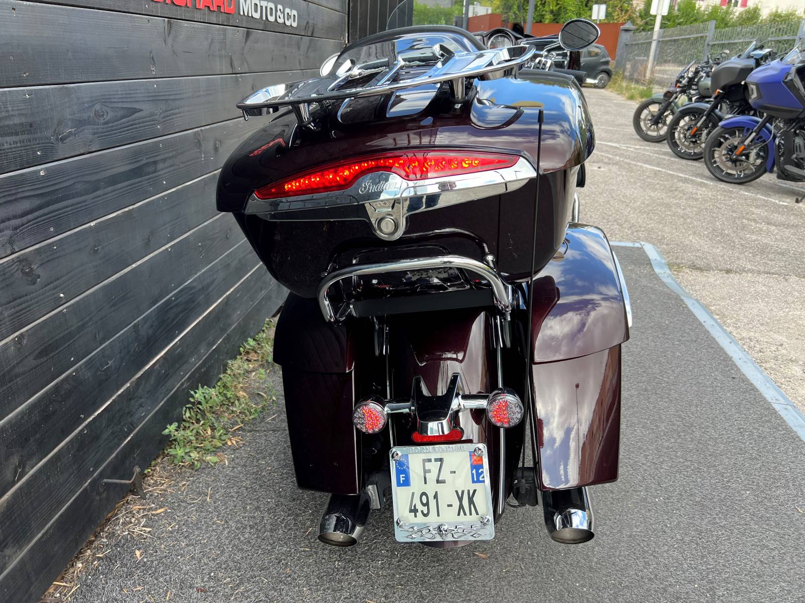 Indian Roadmaster Limited 2021 Crimson Metallic occasion Guichard moto à Montpellier dans l'hérault