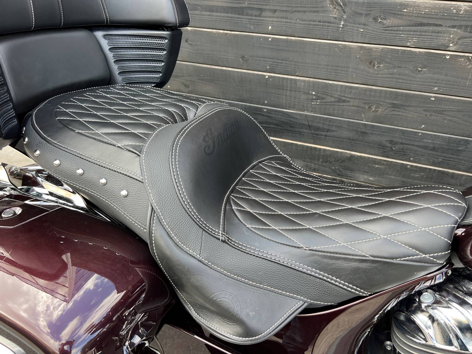 Indian Roadmaster Limited 2021 Crimson Metallic occasion Guichard moto à Montpellier dans l'hérault