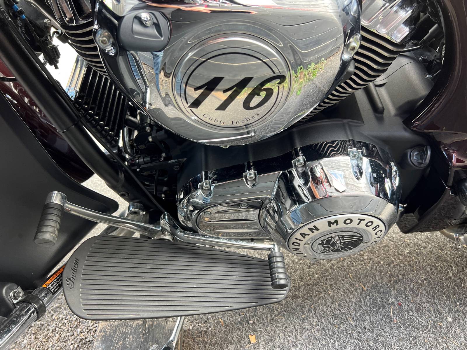 Indian Roadmaster Limited 2021 Crimson Metallic occasion Guichard moto à Montpellier dans l'hérault