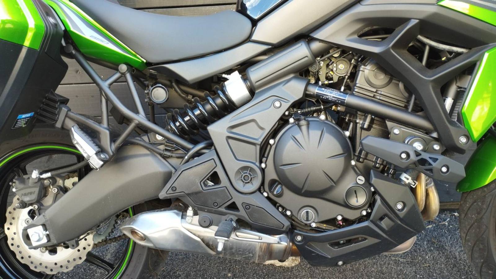 Vente d'une moto d'occasion Kawasaki Versys 650 occasion Arles proche de Nîmes