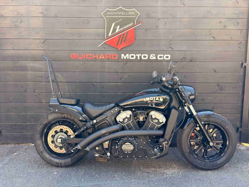 INDIAN SCOUT BOBBER (A2) - Echappement FREEDOM - 2020 - À SAISIR à Montpellier 