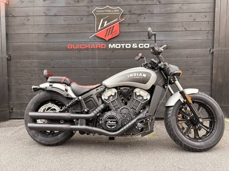 INDIAN SCOUT BOBBER GUICHARD MOTO MONTPELLIER HERAULT