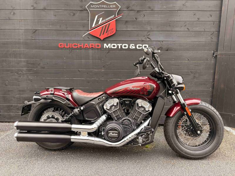 INDIAN SCOUT BOBBER TWENTY - 2023 - Maroon Metallic - à saisir
