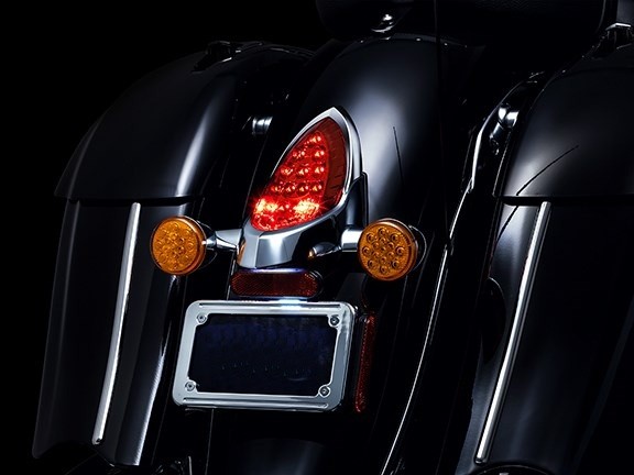 CACHE CHROME FEU ARRIERE INDIAN Guichard moto montpellier hérault 34