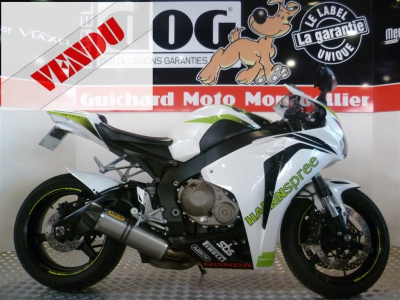 HONDA CBR1000RR HANSPREE 2009 OCCASION GUICHARD MOTO MONTPELLIER HERAULT 34