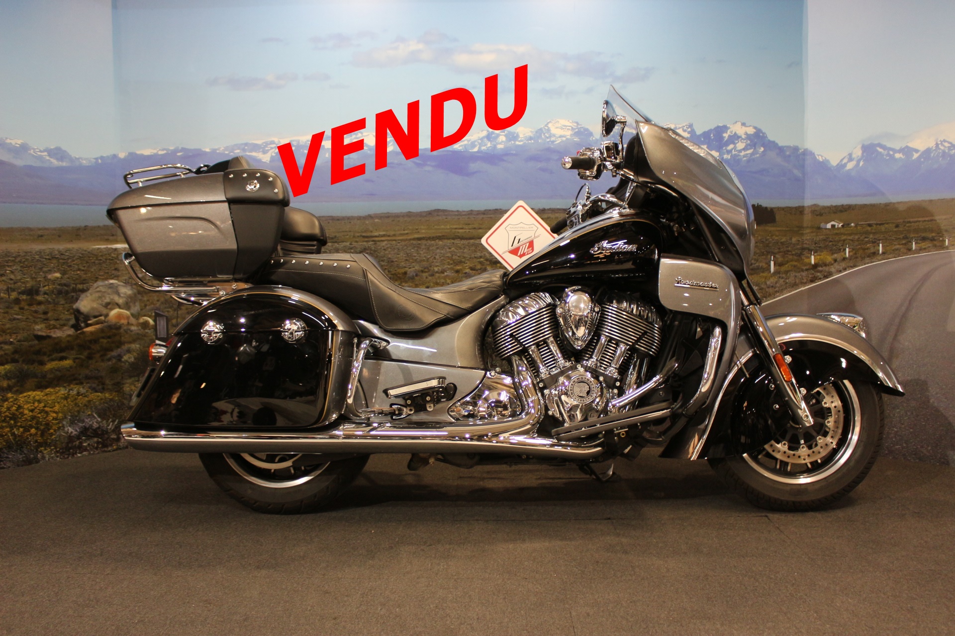 INDIAN ROADMASTER GRISE ET NOIRE 2016 OCCASION