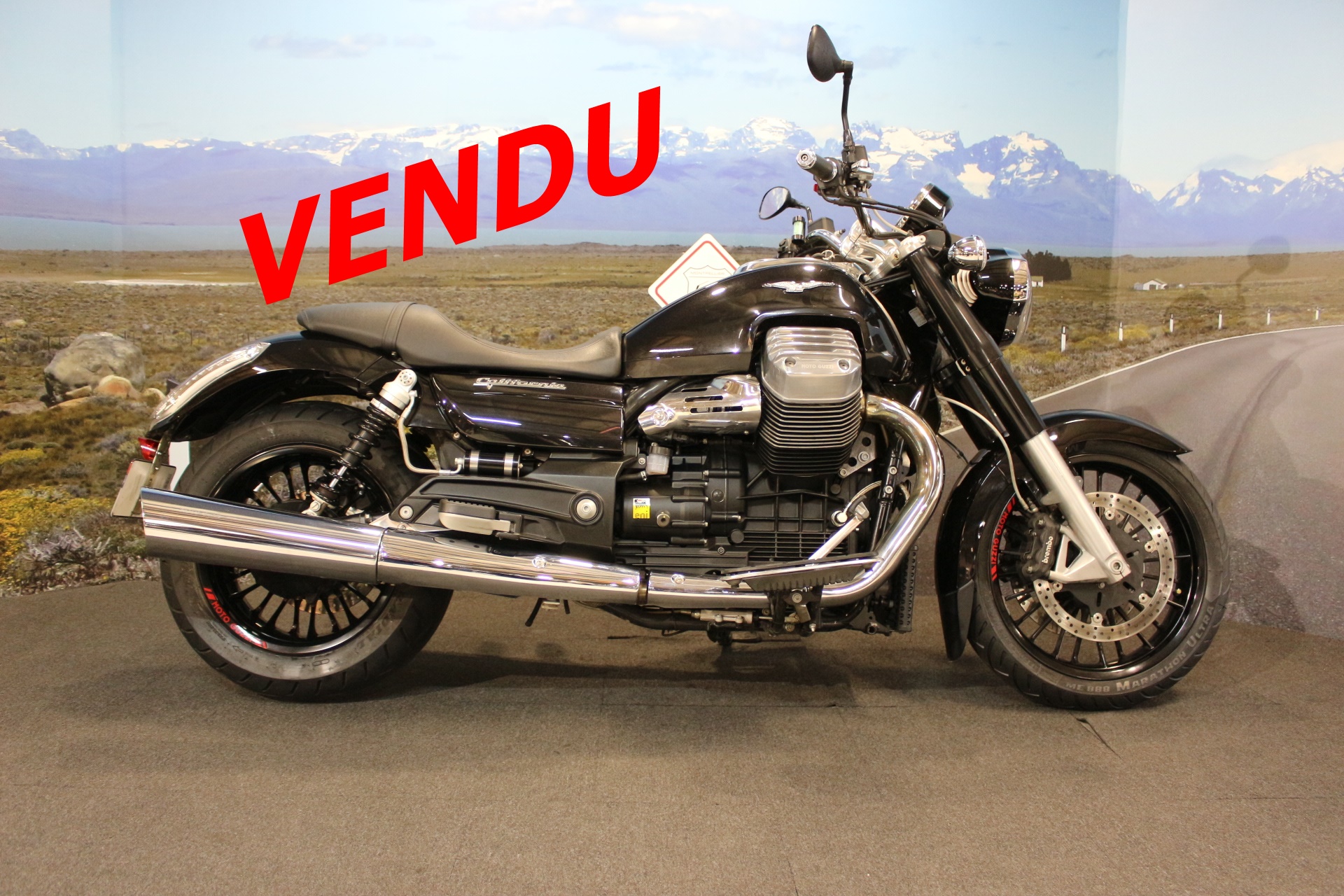 MOTO GUZZY 1400 CALIFORNIA NOIRE ABS 2016 OCCASION