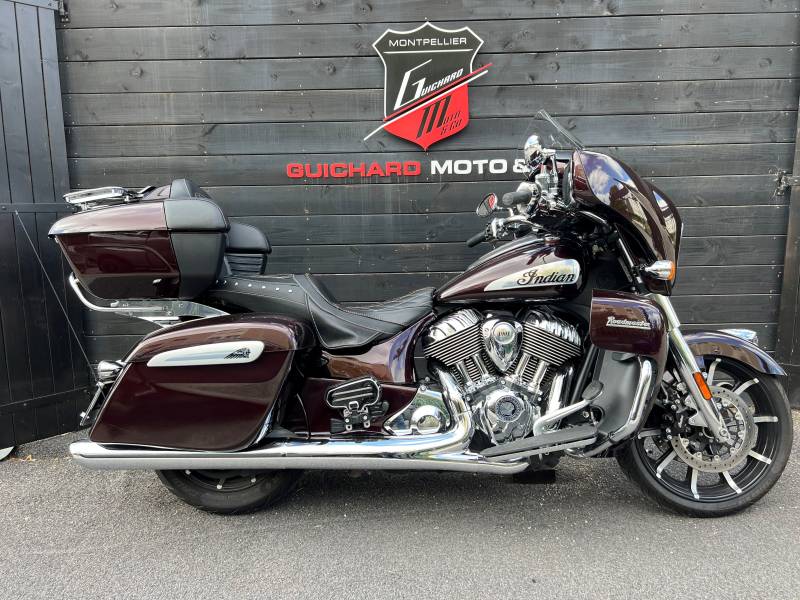 Indian Roadmaster Limited 2021 Crimson Metallic occasion Guichard moto à Montpellier dans l'hérault