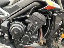 Triumph Street Triple 765 Occasion à saisir Montpellier Moteur 3 cylindres proche Nimes
