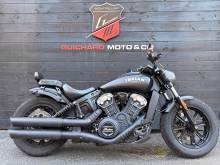 Indian Scout bobber Echappement Jaykill & Mr Hyde