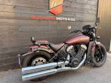 INDIAN SCOUT BOBBER - 2022 - MAROON METALLIC - OCCASION A SAISIR - MONTPELLIER HERAULT