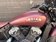 INDIAN SCOUT BOBBER - 2022 - MAROON METALLIC - OCCASION A SAISIR - MONTPELLIER HERAULT