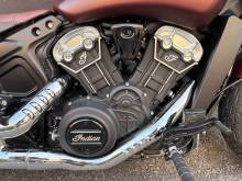 INDIAN SCOUT BOBBER - 2022 - MAROON METALLIC - OCCASION A SAISIR - MONTPELLIER HERAULT
